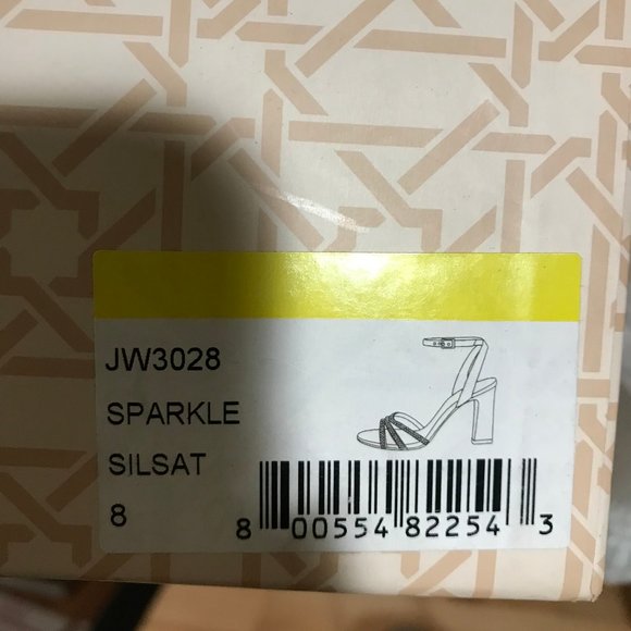 Badgley Mischka Sparkle Heeled Sandal - Picture 8 of 8